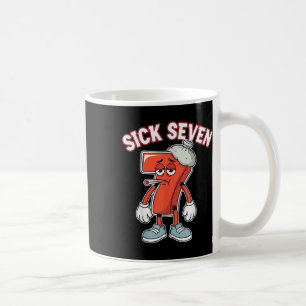 Caneca De Café Sete Doente 67 Meme Seis Sete Brincadeira de Palav