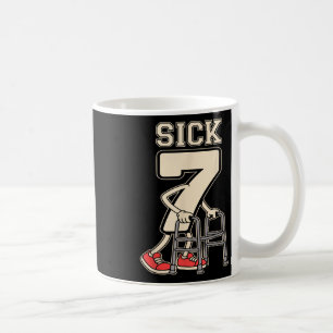 Caneca De Café Sete Doente Meme 67 Sete 7 Doente Engraçado Com Um