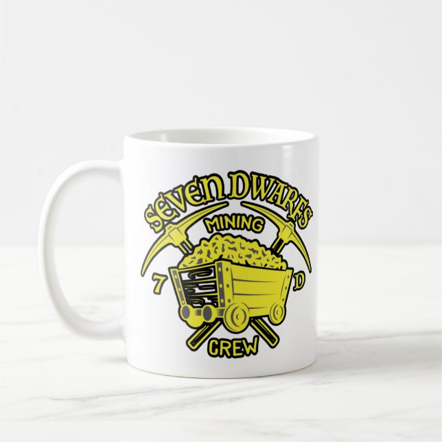 CANECA DE CAFÉ SETE DWARFS MINEIRAS COMBOIO E VINHETA  (Esquerda)