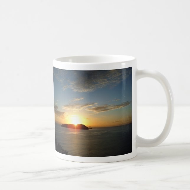 Caneca De Café Setembro de 2010, Nova Zelândia Sunrise Dazzle, Do (Direita)