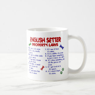CANECA DE CAFÉ SETTER INGLÊS PL2