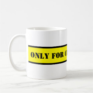 Caneca De Café Seu bom ditado: SOMENTE PARA CAFÉ JUNKIES