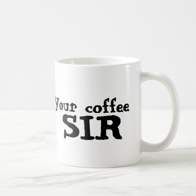 CANECA DE CAFÉ SEU CAFÉ, SENHOR CAFÉ DE MARIDO (Direita)