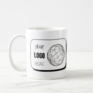 Caneca De Café Seu Logotipo Aqui
