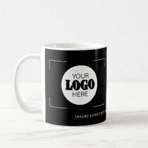 Caneca De Café Seu logotipo aqui texto personalizado promocional
