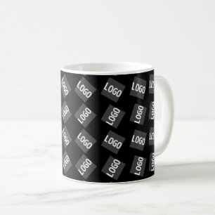 Caneca De Café Seu Logotipo Logotipo Único, Design ou Padrão de