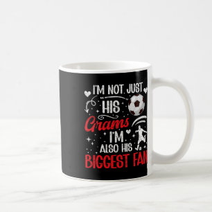 Caneca De Café Seu Maior Fã Gramas de Futebol de um jogador de fu