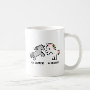 Caneca De Café Seu Namorada My Namorada Unicorn