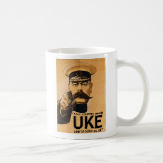 Caneca De Café Seu país precisa UKE!