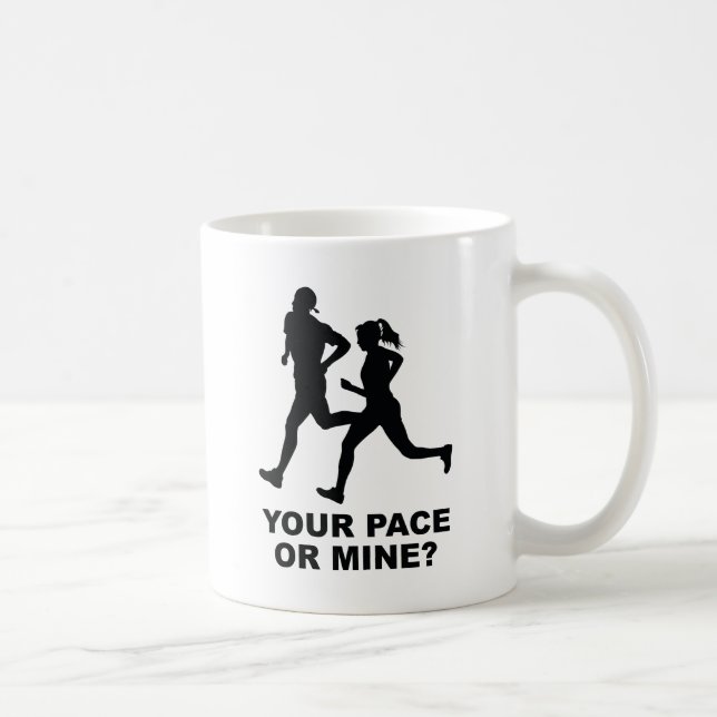 Caneca De Café Seu Ritmo Ou Meu? (Direita)