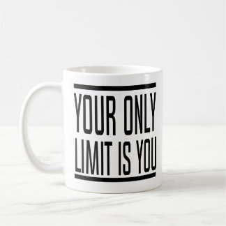 Caneca De Café Seu somente limite é você refrigera citações