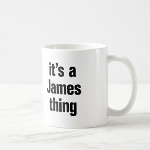 Caneca De Café seu uma coisa de james