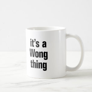 Caneca De Café seu uma coisa de wong