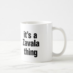 Caneca De Café seu uma coisa do zavala