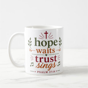Caneca De Café Seu Verbo Me Guia Encorajamento Cristão