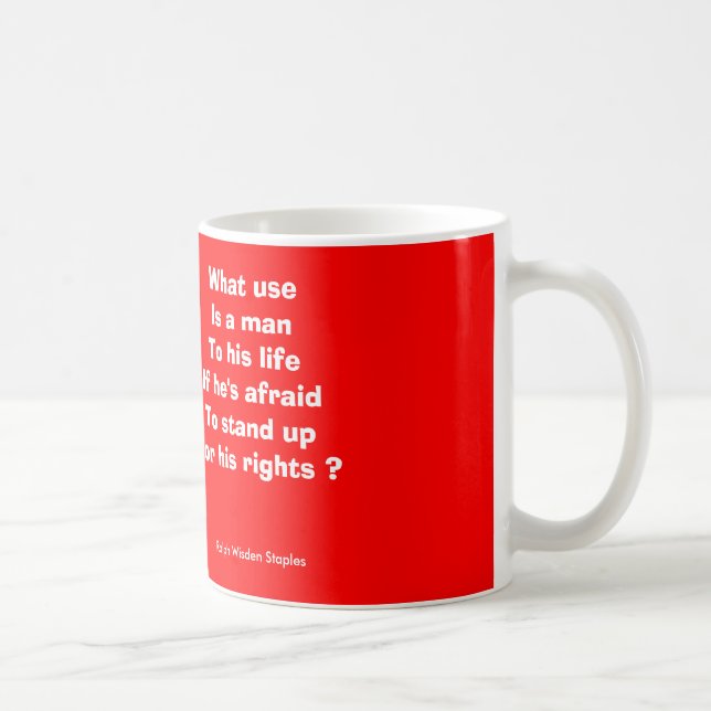 Caneca De Café Seus direitos (Direita)