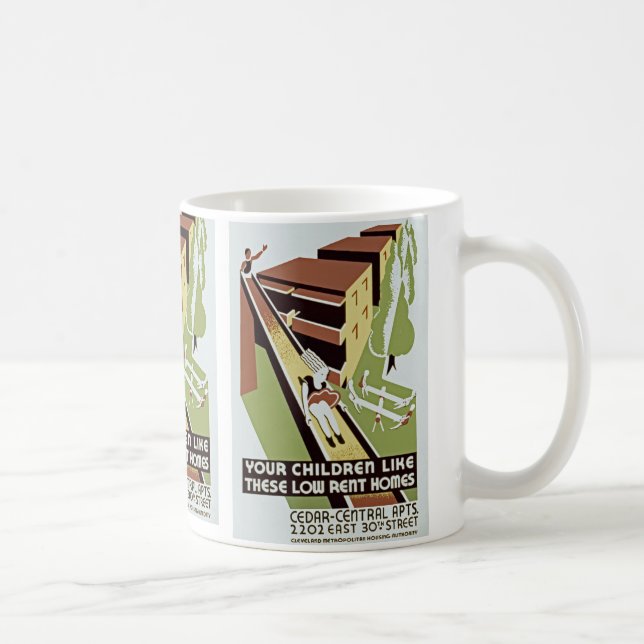 Caneca De Café Seus Filhos Gostam Dessas Casas De Aluguel Baixo (Direita)
