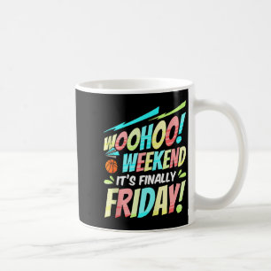 Caneca De Café Sexta-feira Feliz Sex Yay Professor Escola Meme Ca