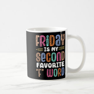 Caneca De Café Sexta-feira Feliz Sex Yay Professor Escola Meme Ca