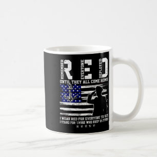 Caneca De Café Sexta-feira vermelha até o marinheiro voltar para