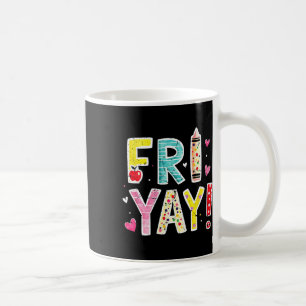 Caneca De Café Sextou Feliz Sexta-feira Divertido Fim de Semana P