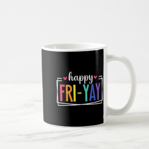Caneca De Café Sextou Professor Divertido Ensina Fim de Semana Fe