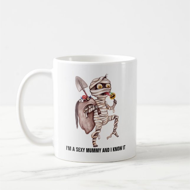 Caneca De Café Sexy Mummy (Esquerda)