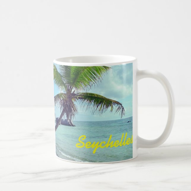 Caneca De Café Seychelles (Direita)