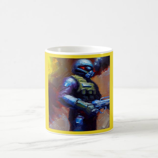 Caneca De Café SF - Herói Militar 4 (Centro)
