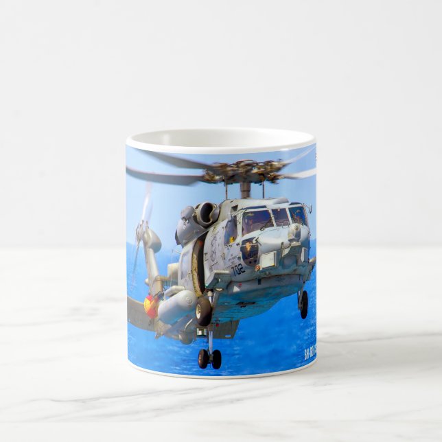 CANECA DE CAFÉ SH-60B SEAHAWK (Centro)