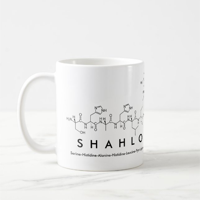 Caneca De Café Shahlo peptide (Esquerda)