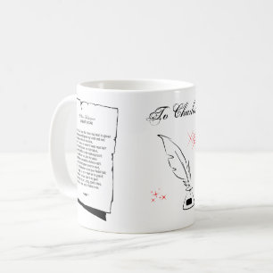 Caneca De Café Shakespeare Sonnet 133