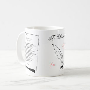 Caneca De Café Shakespeare Sonnet 75