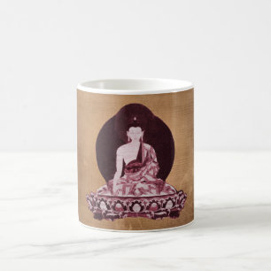 Caneca De Café Shakyamuni Buddha Grunge Vintage