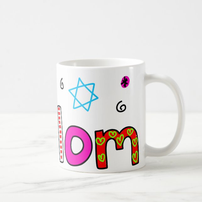 Caneca De Café Shalom (Direita)
