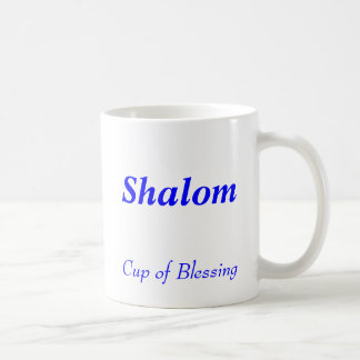 Caneca De Café Shalom - copo da bênção