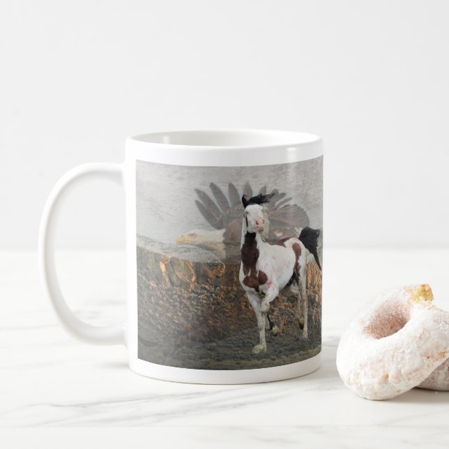 Caneca De Café Shaman, a lenda Mug (Com Donut)