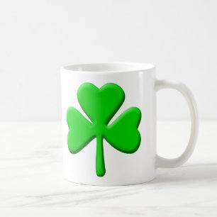 Caneca De Café shamrock 3d
