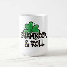 Shamrock and Roll Ruas. Dia de Patrick