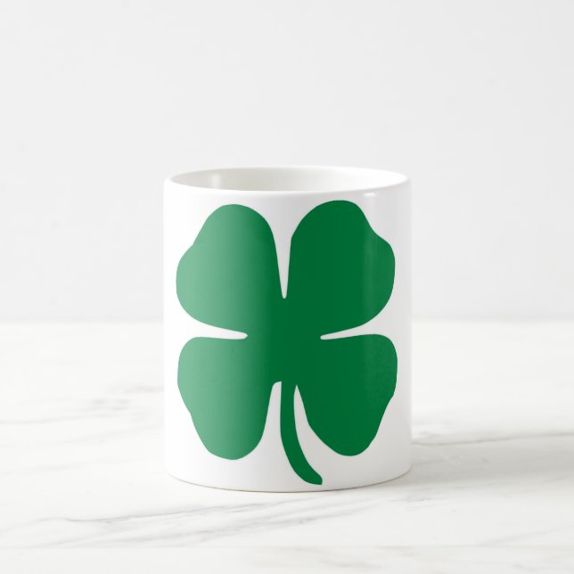 Caneca De Café Shamrock irlandês (Centro)