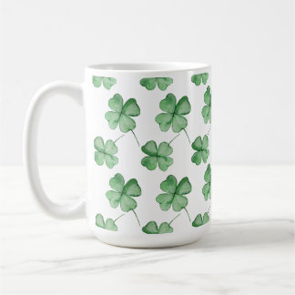 Caneca De Café Shamrock Mug para Ruas. Dia de Patrick