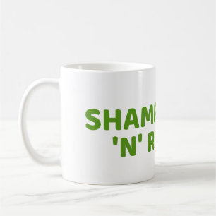 Caneca De Café Shamrock n Roll Ruas.