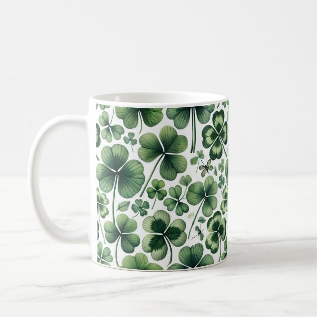 Caneca De Café Shamrock Shuffle (Esquerda)