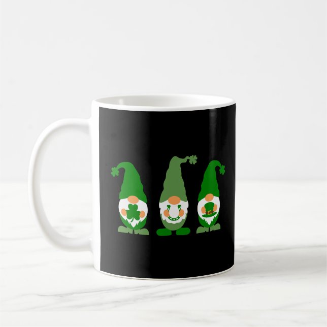 Caneca De Café Shamrocks - Um Símbolo da Sorte Irlandesa (Esquerda)