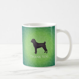 Caneca De Café Shar Pei Obrigado Design