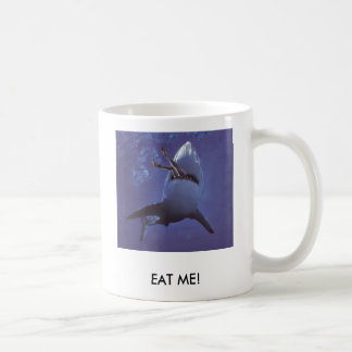 Caneca De Café shark-attack1, COMEM-ME!