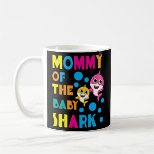 Caneca De Café Shark Birthday Cita Engraçado B-day Mãe