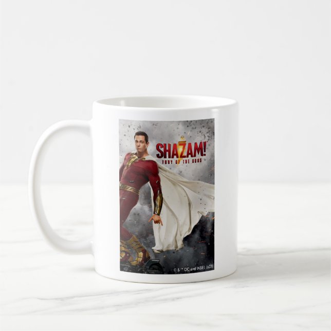 Caneca De Café SHAZAM! Fury of the Gods | Hang Loose Movie Poster (Esquerda)