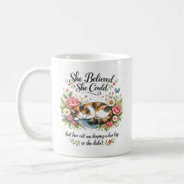 Caneca De Café She Believed She Could |Motivational for Co-Worker