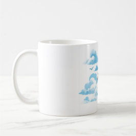 Caneca De Café She Smiles in Summer マグカップ